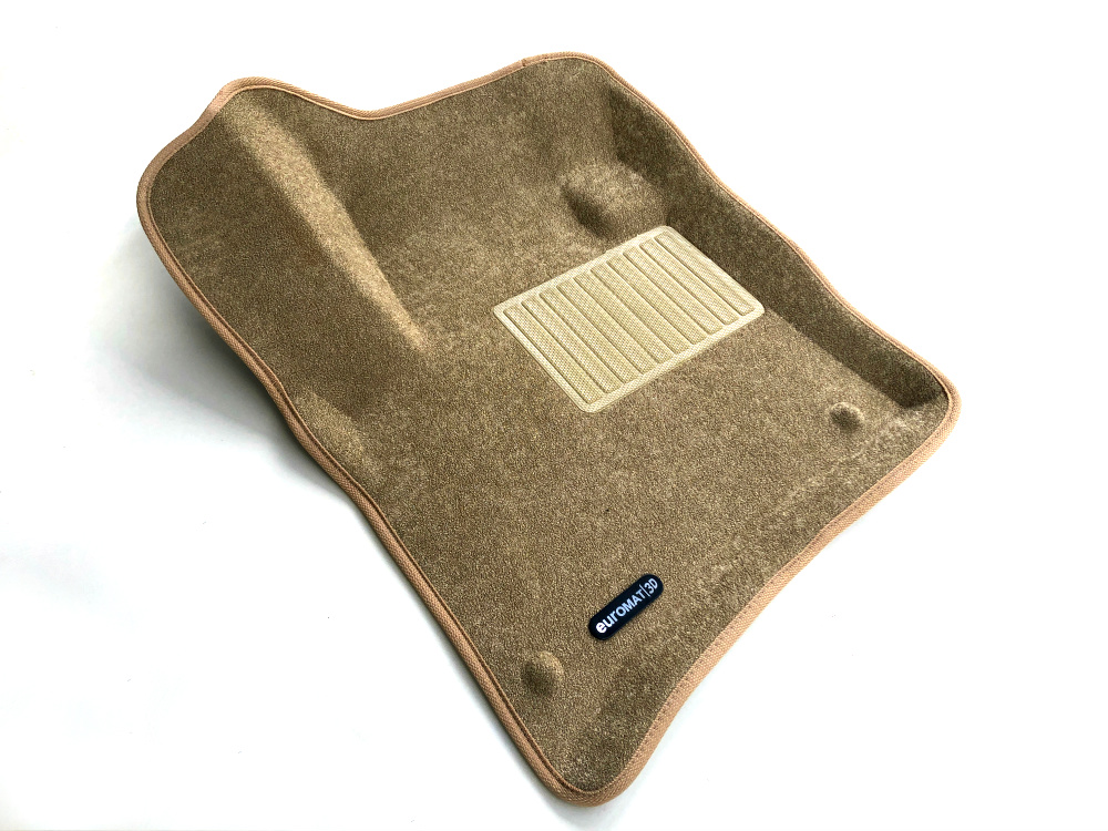 Коврики салона текст. 3D euro-std POR. Cayenne (2010-2017) /VW Touareg (2010-2017) (БЕЖ) (EMC3D) NP